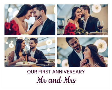 Picture of Our First Anniversary - 16x20