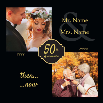 Picture of 50th Anniversary - 8x8
