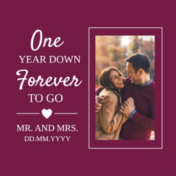 Picture of Happy Anniversary - 12x12