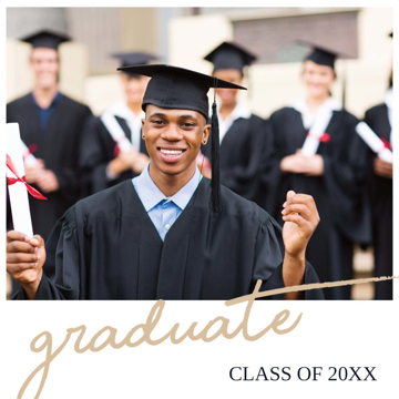 Picture of Graduate 2021 photo - 12x12