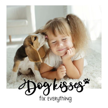 Picture of Dog Kisses - 8x8