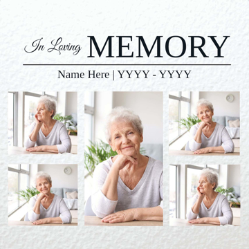 Picture of In loving memory 2 - 8x8