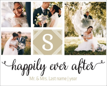 Picture of Happily ever after - 30x40