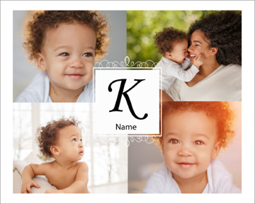 Picture of Monogram letter- 16x20