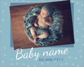 Picture of Welcome Baby - 11x14