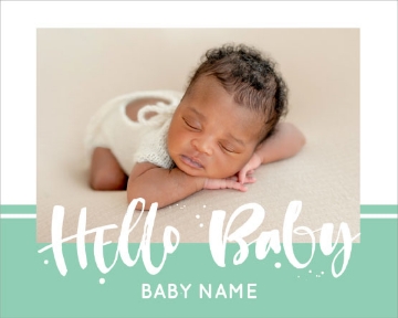 Picture of Hello Baby - 18x24