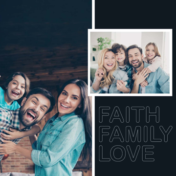 Picture of Faith Family Love-2 Image - 8x8