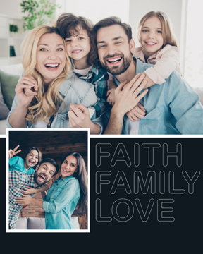 Picture of Faith Family Love-2 Image - 14x11