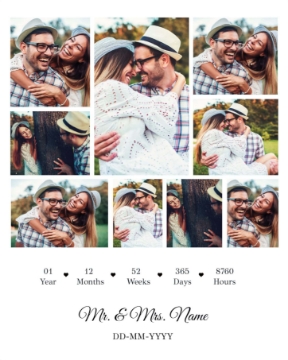Picture of One Year together - 14x11