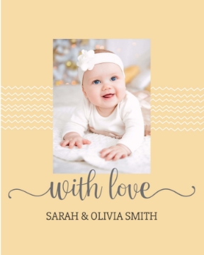 Picture of With Love Girl - 14x11