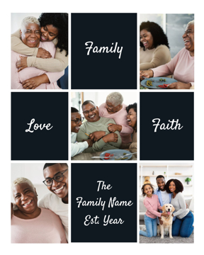 Picture of Family-5 photo - 20x16