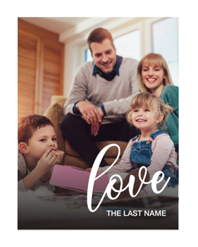 Picture of Love-Family - 20x16