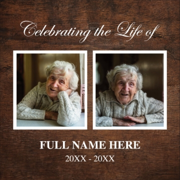 Picture of Celebrating the life of - 8x8