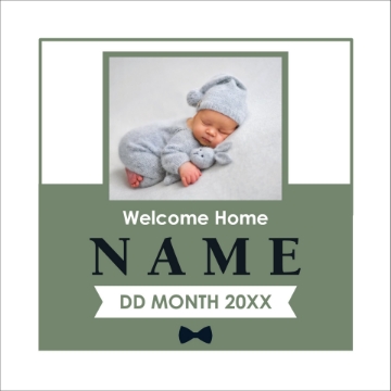 Picture of Welcome Home Boy - 8x8