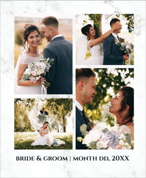 Picture of Wedding collage - 20x16