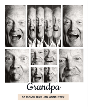 Picture of Grandpa - 20x16