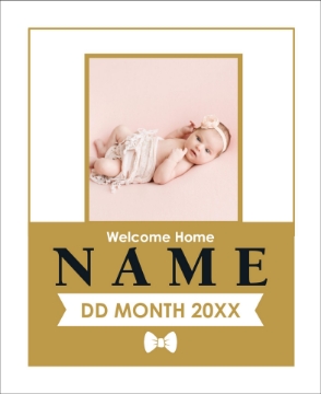 Picture of Welcome Home Girl - 36x24