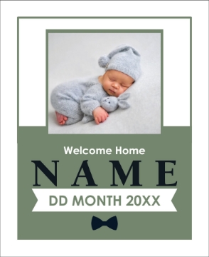 Picture of Welcome Home Boy - 20x16