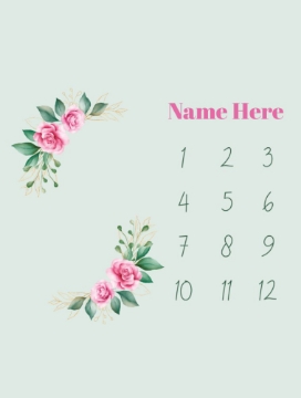 Picture of Baby-05 80x60 Fleece