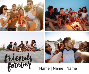Picture of Friends-01 60x80 Sherpa
