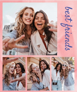 Picture of Friends-02 80x60 Sherpa