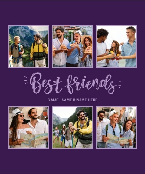 Picture of Friends-05 60x50 Plush (No Bleed)