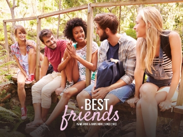 Picture of Friends-06 50x60 Plush (No Bleed)