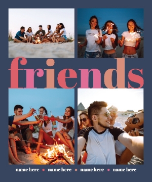 Picture of Friends-07 60x50 Plush (No Bleed)