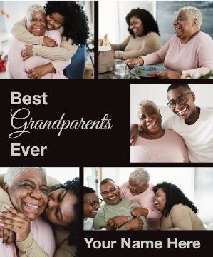 Picture of Grandparents-02 80x60 Plush (No Bleed)