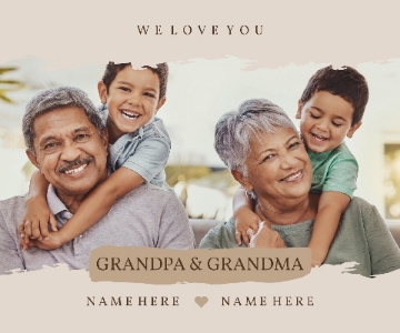 Picture of Grandparents-03 50x60 Sherpa