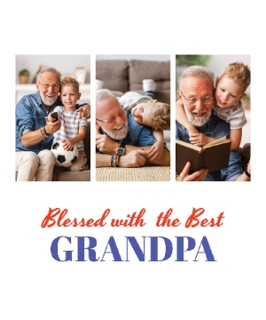 Picture of Grandparents-06 80x60 Fleece