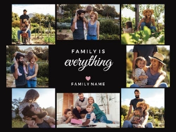 Picture of Family-01 30x40 Plush Fleece (No Bleed)