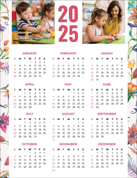 Picture of Vertical Magnet Calendar 4