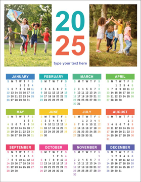 Picture of Vertical Magnet Calendar 8