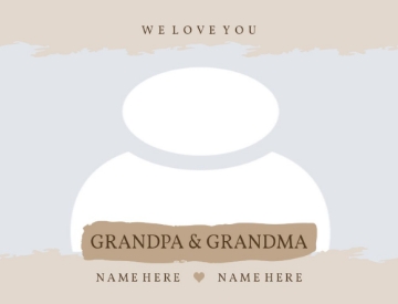 Picture of Grandparents-03 30x40 Fleece (Bleed)