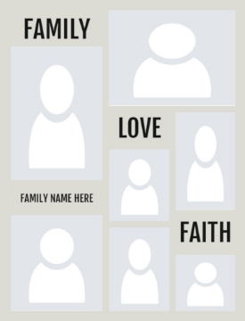 Picture of Family-07 40x30 Fleece (Bleed)
