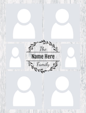 Picture of Family-13 40x30 Fleece (Bleed)
